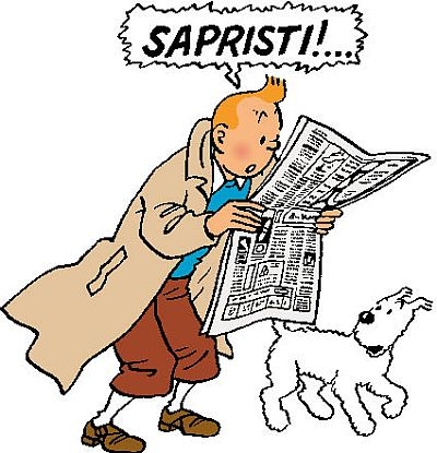 Sapristi! Tintin comes to Hollywood! – French A  Carte Blog!